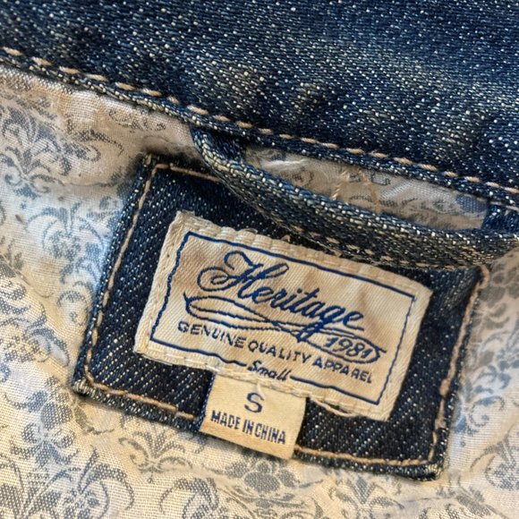 Distressed Jean Jacket - Picture 8 of 9